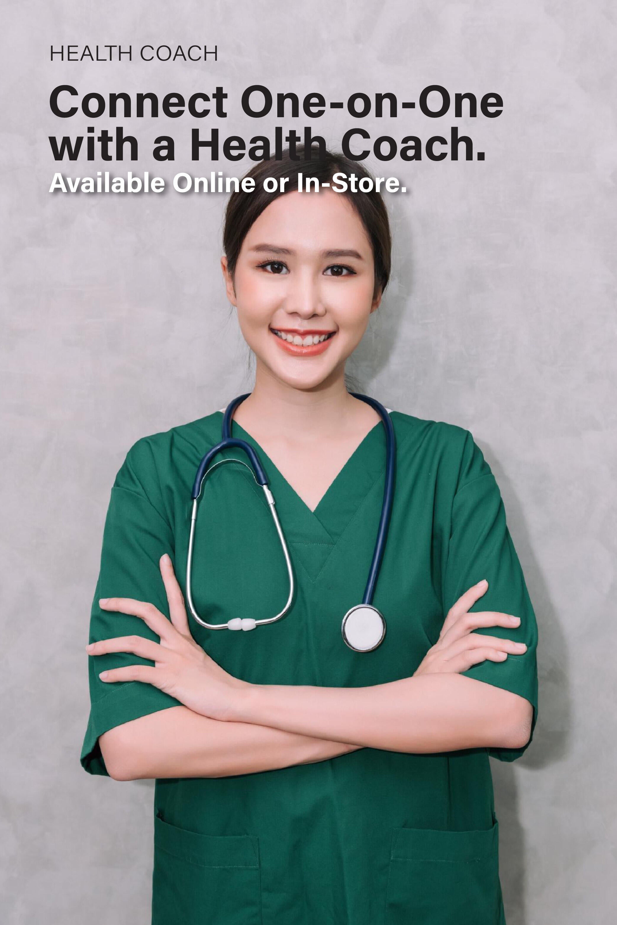 SG Medical health coach guiding clients in CPAP usage through online support