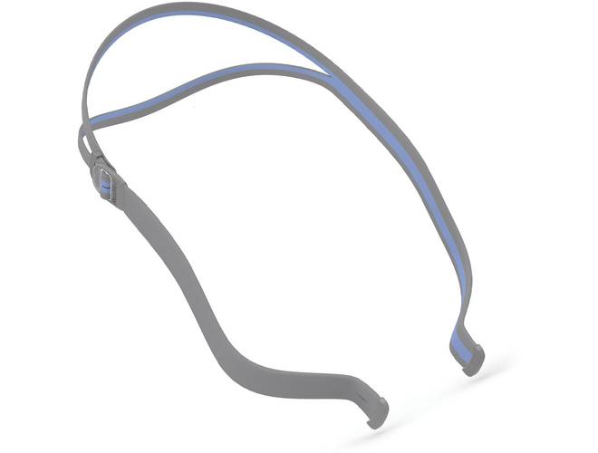 ResMed AirFit N30 nasal mask headgear with nose cradle cushion and slip on headgear