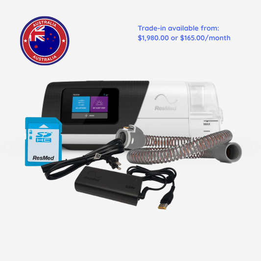 ResMed AirSense 11 AutoSet CPAP machine for sleep apnea therapy