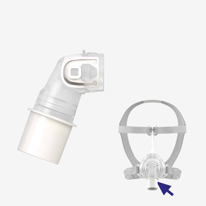ResMed AirFit N20 Classic nasal CPAP mask elbow replacement in Singapore.