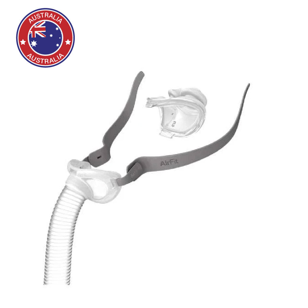 AirFit P10 CPAP mask frame system – ResMed Singapore nasal pillows CPAP solution