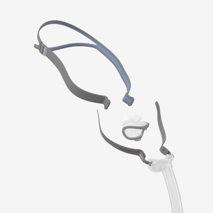 ResMed AirFit P10 quiet CPAP mask for sleep apnea treatment in Singapore.