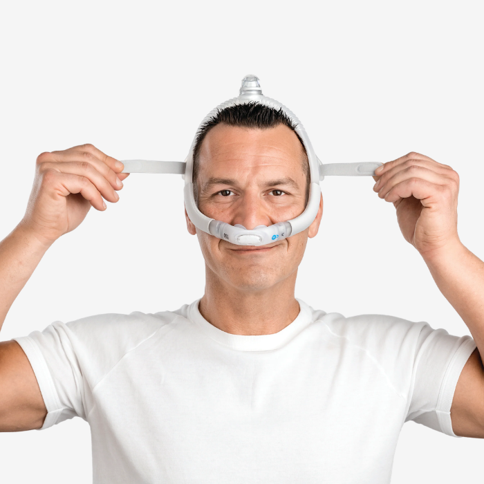 ResMed AirFit P30i with small and medium nasal cushions – CPAP mask for all sleep positions