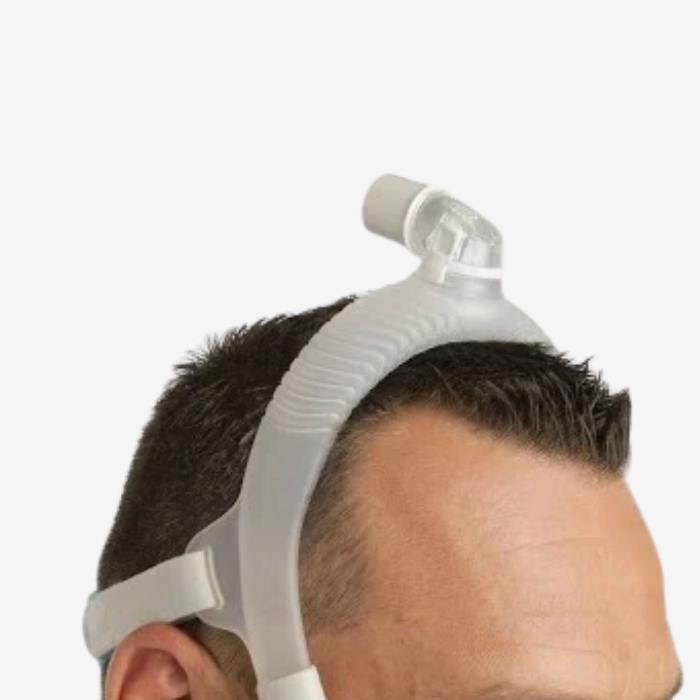 Top-of-head tube CPAP mask for side sleepers – AirFit P30i by ResMed | SG Medical