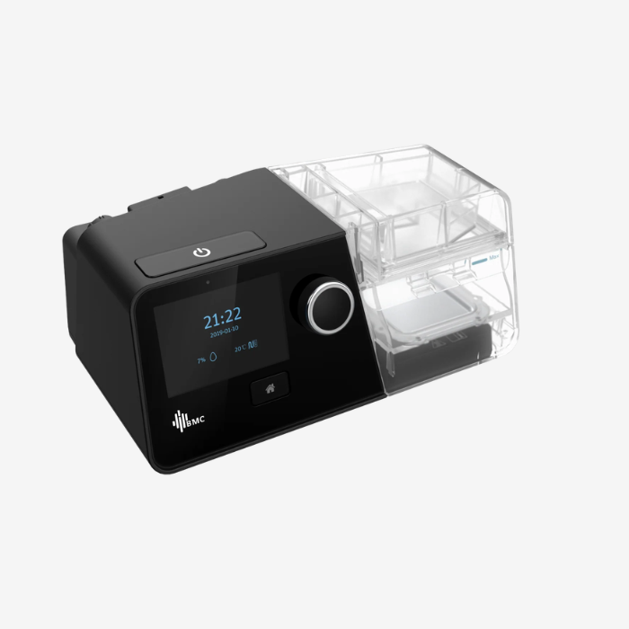 BMC G3 A20 automatic CPAP system with heated tubing and WiFi connectivity for sleep apnea therapy.
