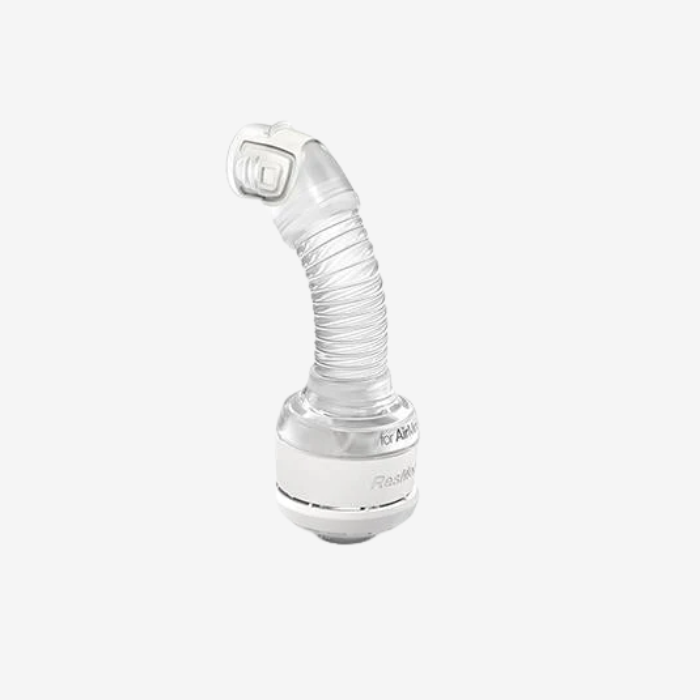 ResMed AirMini N20 connector for connecting AirFit N20 nasal CPAP mask.