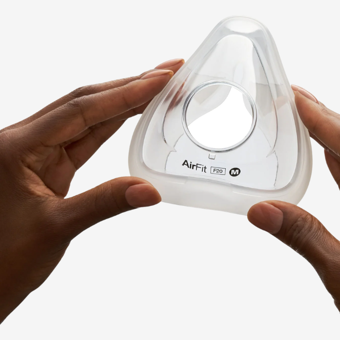 ResMed AirFit F20 full face CPAP mask cushion accessory.