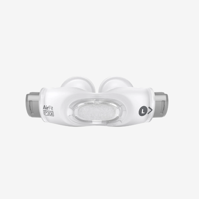 ResMed AirFit P30i nasal pillows cushion replacement for CPAP mask sleep apnea therapy.