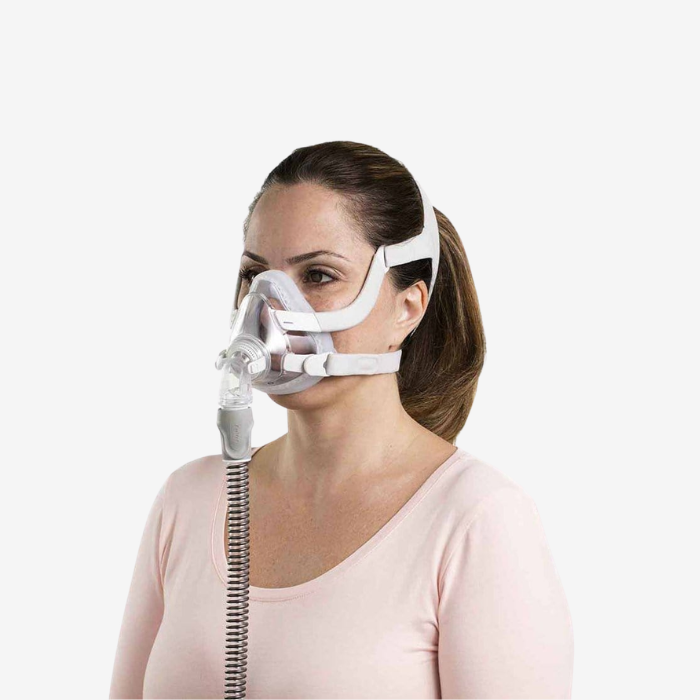 ResMed AirFit F20 Full Face CPAP Mask with InfinitySeal cushion – ideal for high-pressure CPAP therapy