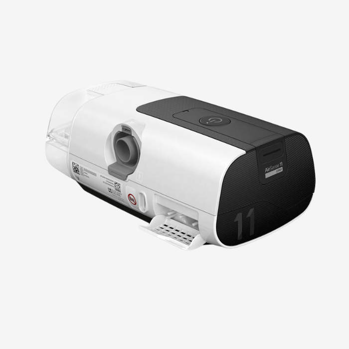 ResMed AirSense 11 CPAP machine back view for sleep apnea treatment and CPAP therapy Singapore.