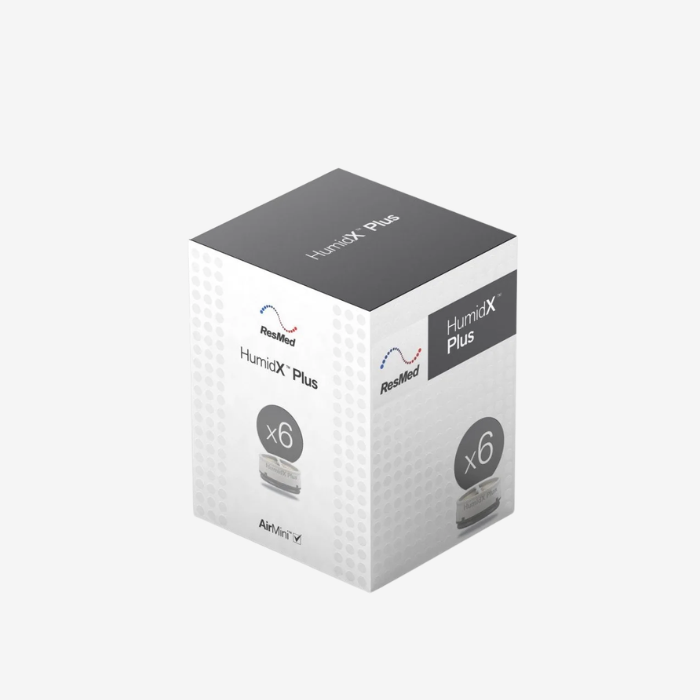 ResMed HumidX Plus waterless humidification for AirMini portable CPAP.