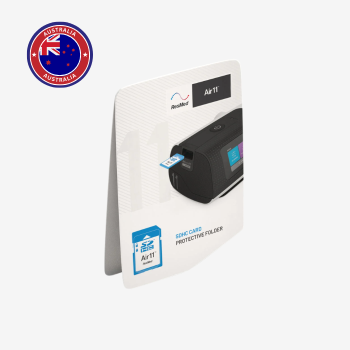 ResMed SD card for AirSense 10, AirSense 11 and Lumis CPAP machines for therapy data storage.