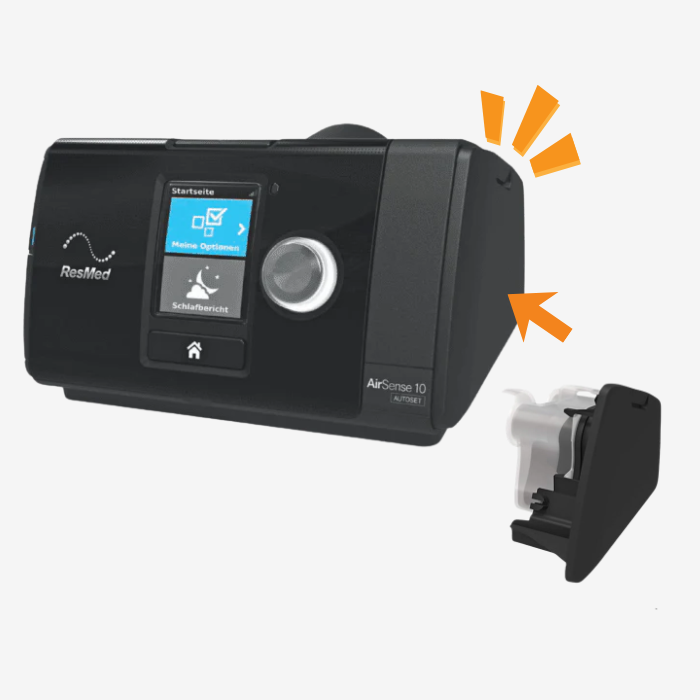 ResMed AirSense 10 CPAP machine side cover accessory for sleep therapy devices in Singapore