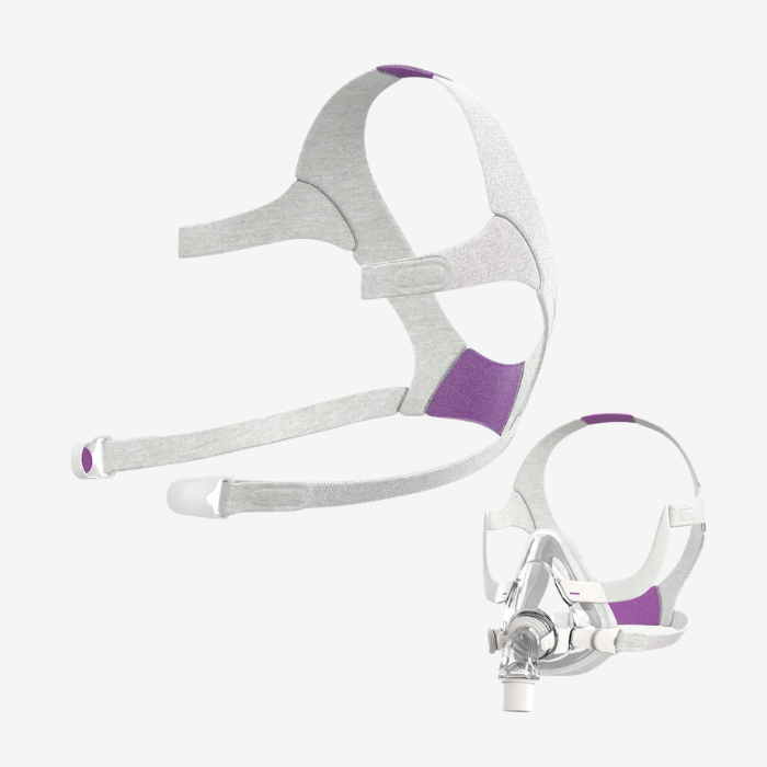ResMed AirFit F20 For Her CPAP mask headgear replacement for full face mask.