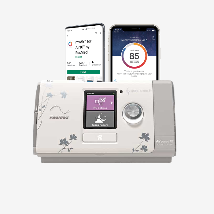 ResMed AirSense 10 AutoSet CPAP machine for sleep apnea therapy in Singapore.