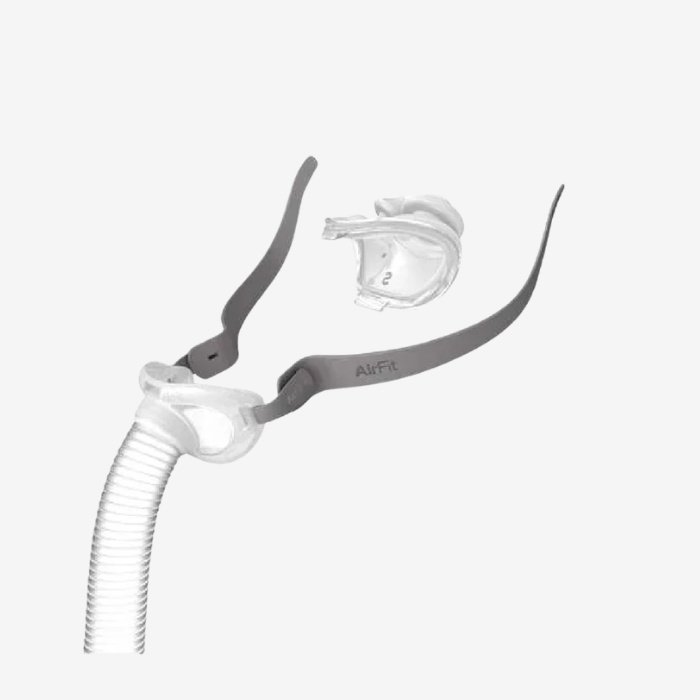 ResMed AirFit P10 CPAP mask frame and short tube assembly replacement.