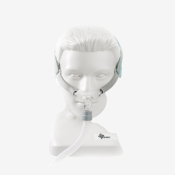 BMC P2 nasal pillows CPAP mask system with multiple pillow sizes for sleep apnea therapy in Singapore.
